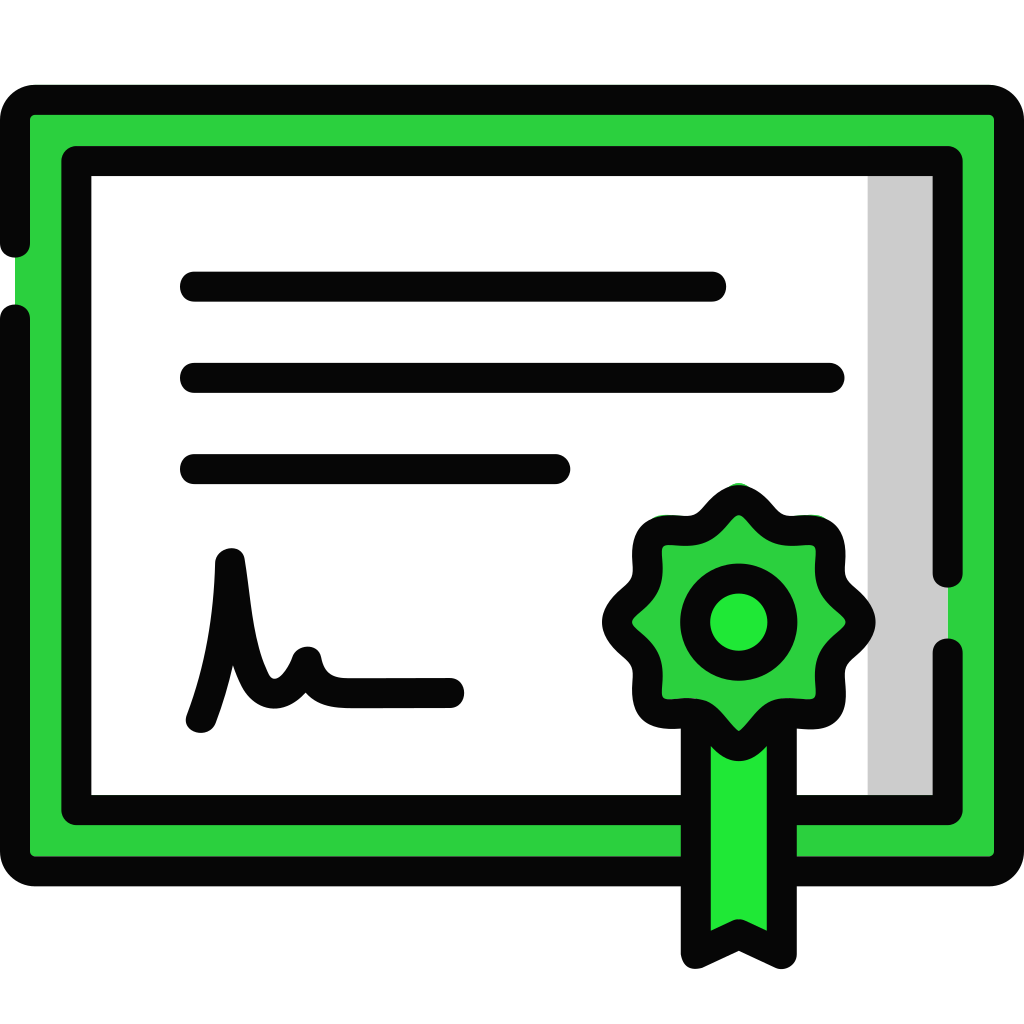 Certificate of Completion